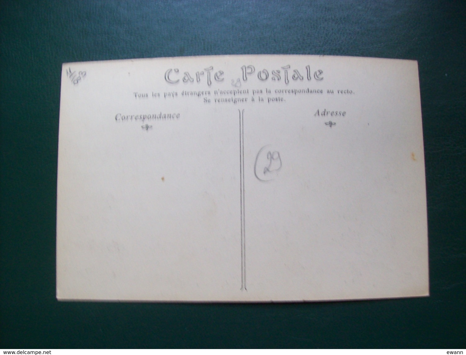 Carte Postale Ancienne De Huelgoat: La Rue Des Cendres - Huelgoat