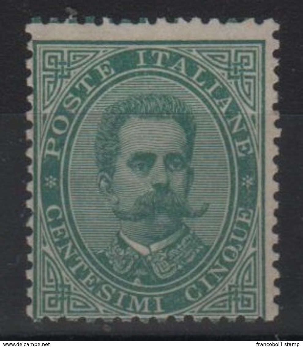 1879 Umberto 5 C. Verde MNH - Nuovi