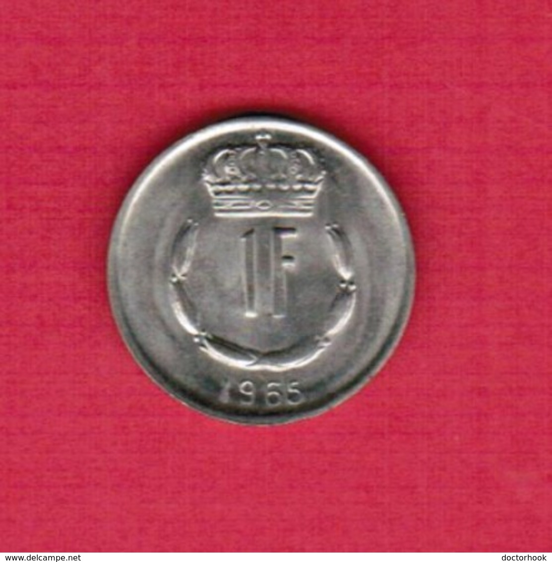LUXEMBOURG   1 FRANC 1965  (KM # 35) #5185 - Luxembourg