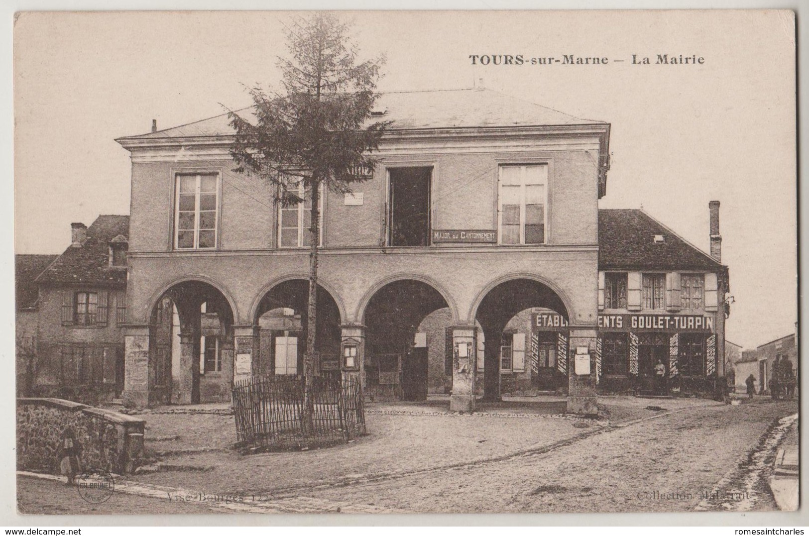 CPA 51 TOURS SUR MARNE La Mairie - Autres & Non Classés