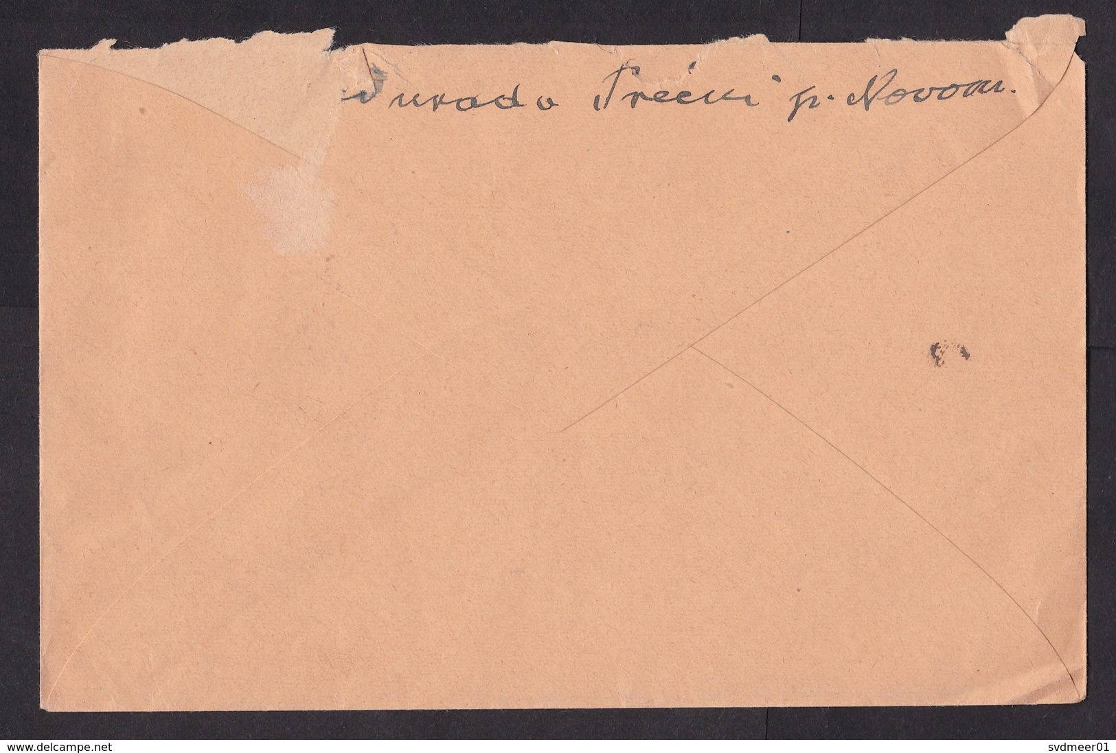 Yugoslavia: Cover, 1930s, 1 Stamp (damaged) - Brieven En Documenten