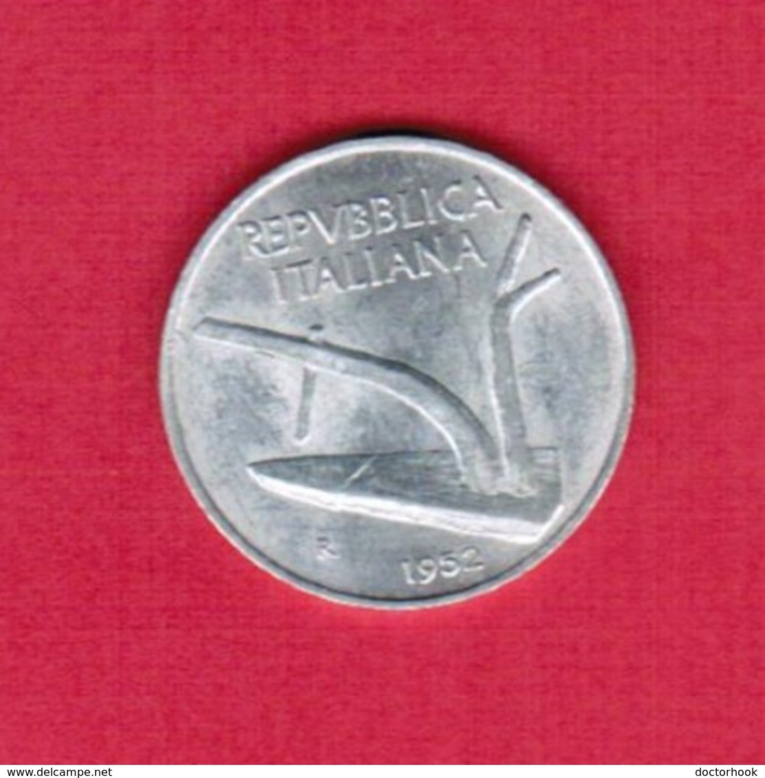 ITALY   10 LIRE 1952  (KM # 93) #5193 - 10 Lire