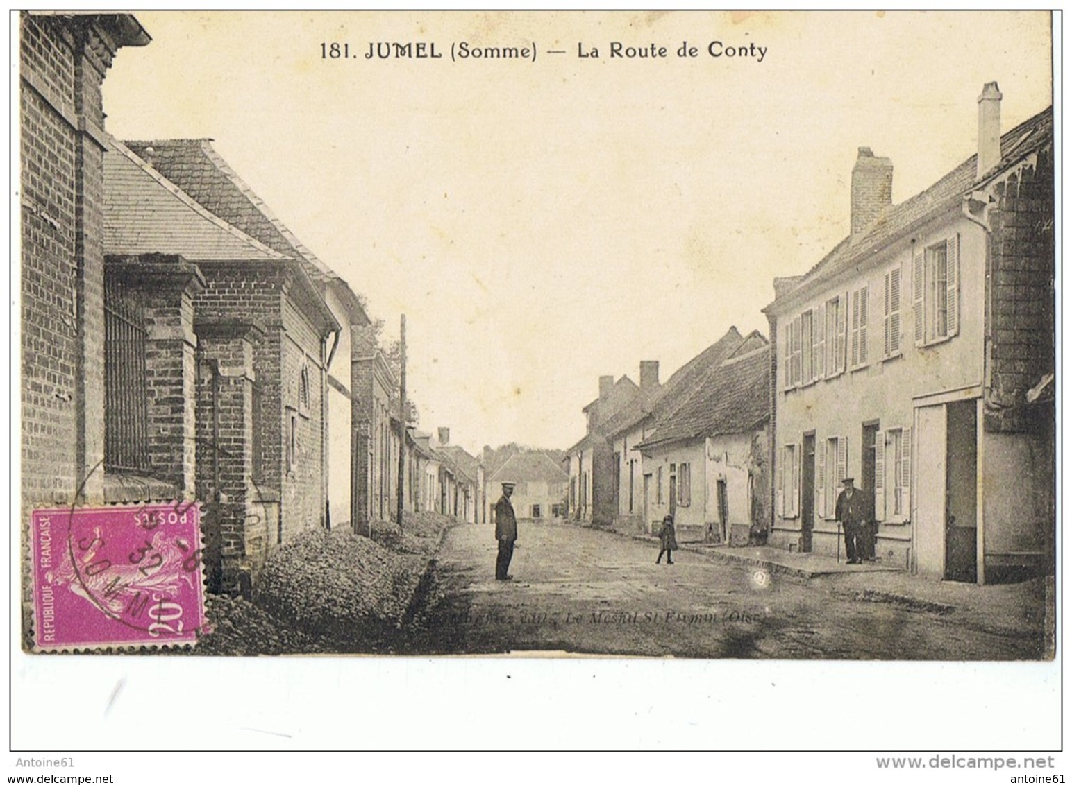 JUMEL --Route De Conty - Autres & Non Classés