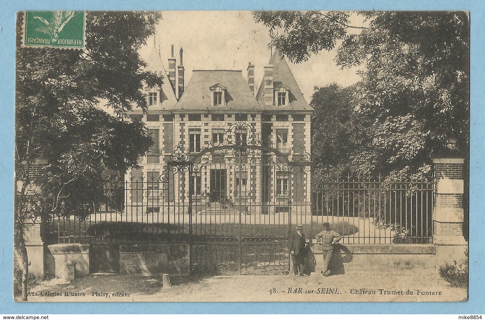 1613  CPA   BAR-sur-SEINE  (Aube)  Château Trumet De Fontare   ++++++ - Bar-sur-Seine