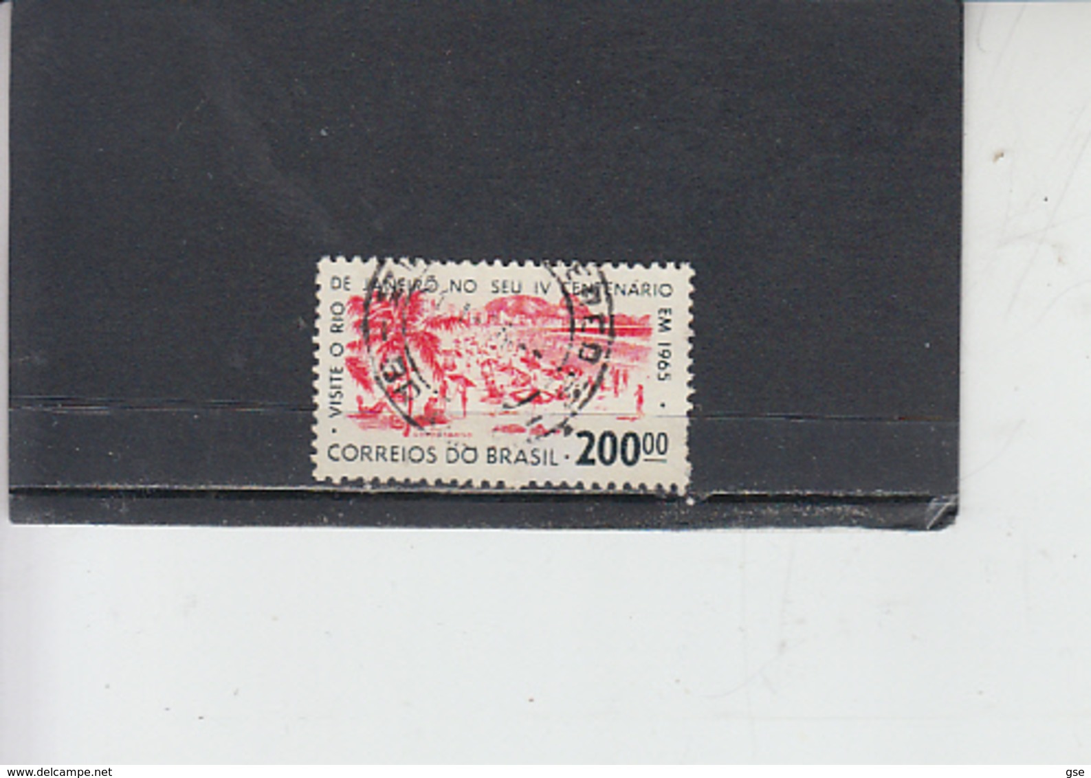 BRASILE 1964 - Yvert  761° -  EM 65 - Used Stamps