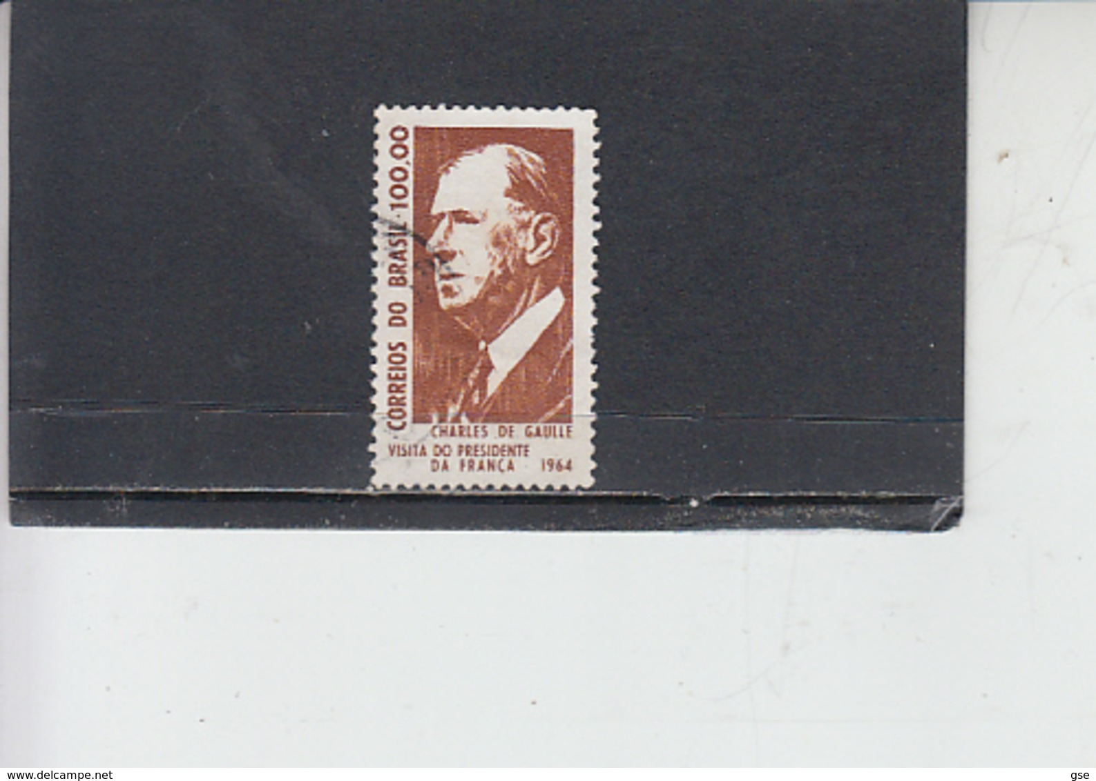 BRASILE 1964 - Yvert  763° - De Gaulle - Used Stamps