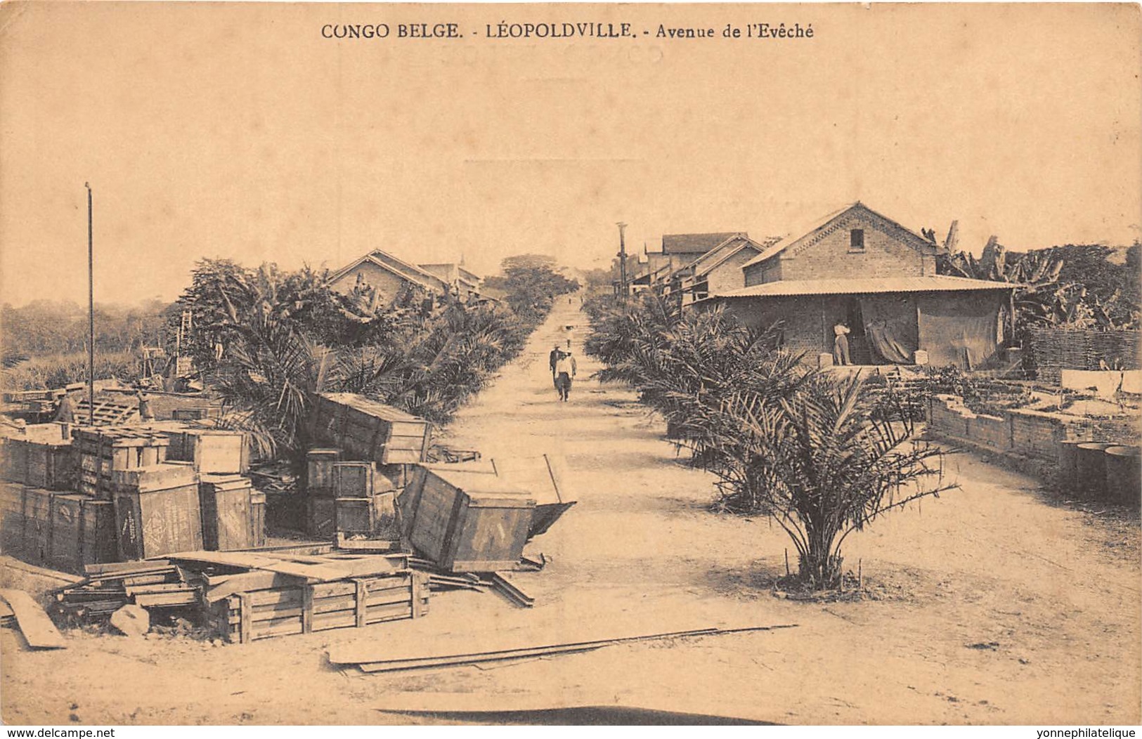 Congo -  Leopoldville / 25 - Avenue De L' Evêché - Kinshasa - Leopoldville (Leopoldstadt)