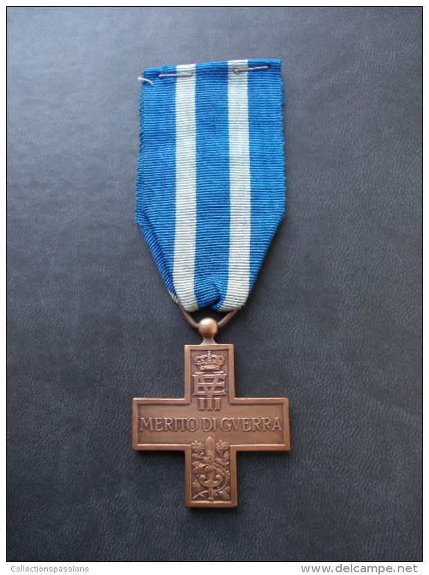 - ITALIE - Croix Du Mérite De Guerre Italienne 1914-1918 - - Italia