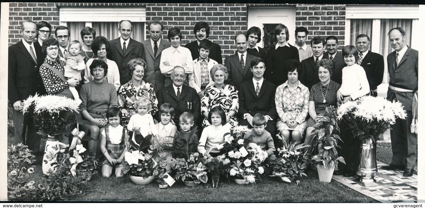 SEMMERZAKE   - 1973 FOTO 15 X 7   CM -  GOUDEN BRUILOFT   SEEUWS - Gavere