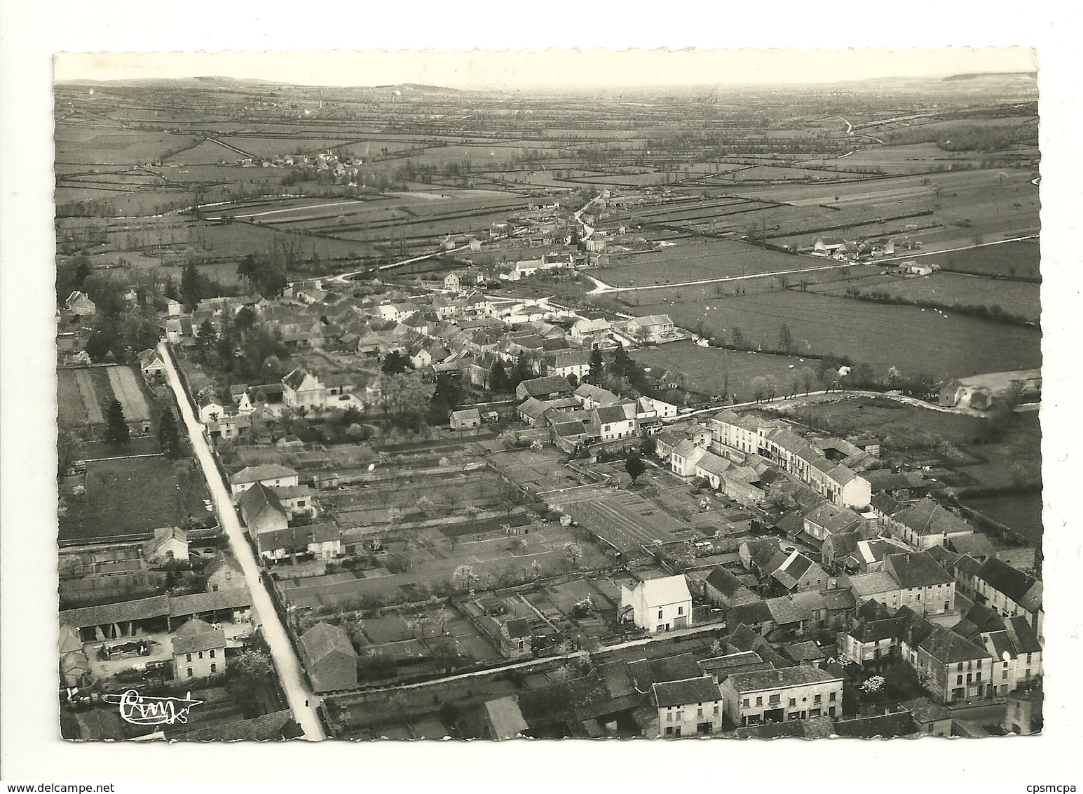 71 - SALORNAY / VUE GENERALE AERIENNE - Autres & Non Classés