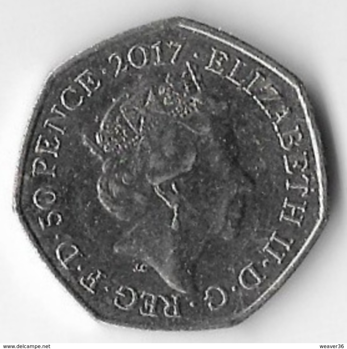 United Kingdom 2017 50p Benjamin Bunny (A) [C819/2D] - 50 Pence
