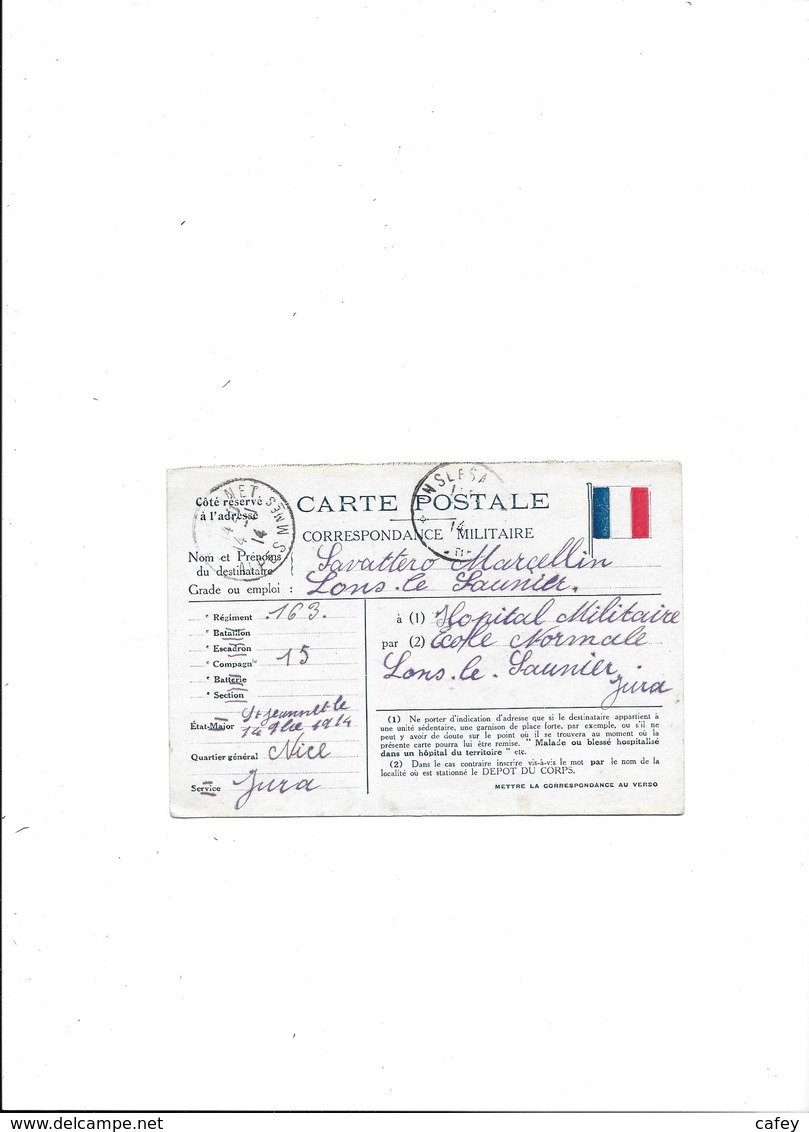 CARTE FM GUERRE 14/18 - WW I