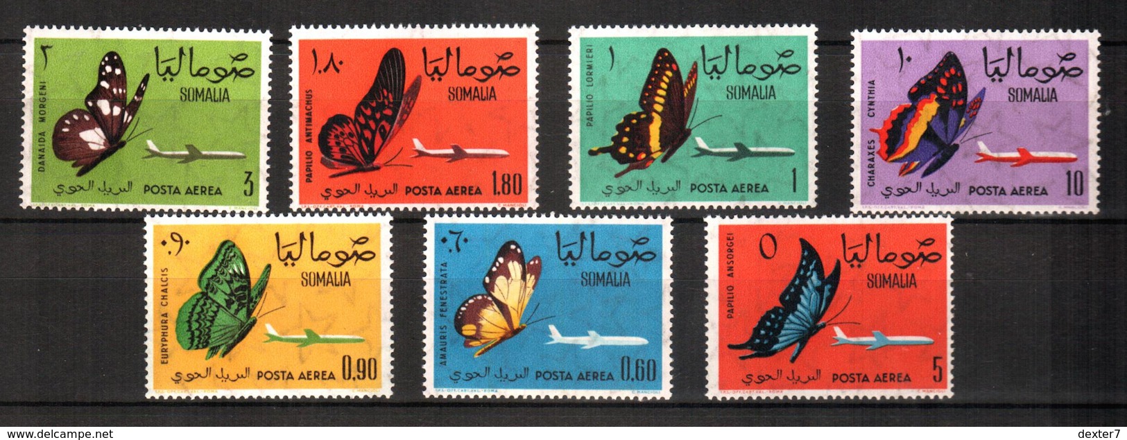 Somalia, 1961 Butterflies MNH Farfalle - Somalia (1960-...)