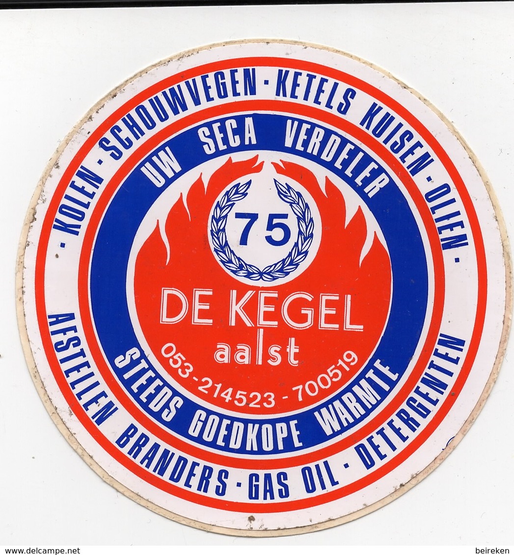 AALST   De KEGEL - Stickers