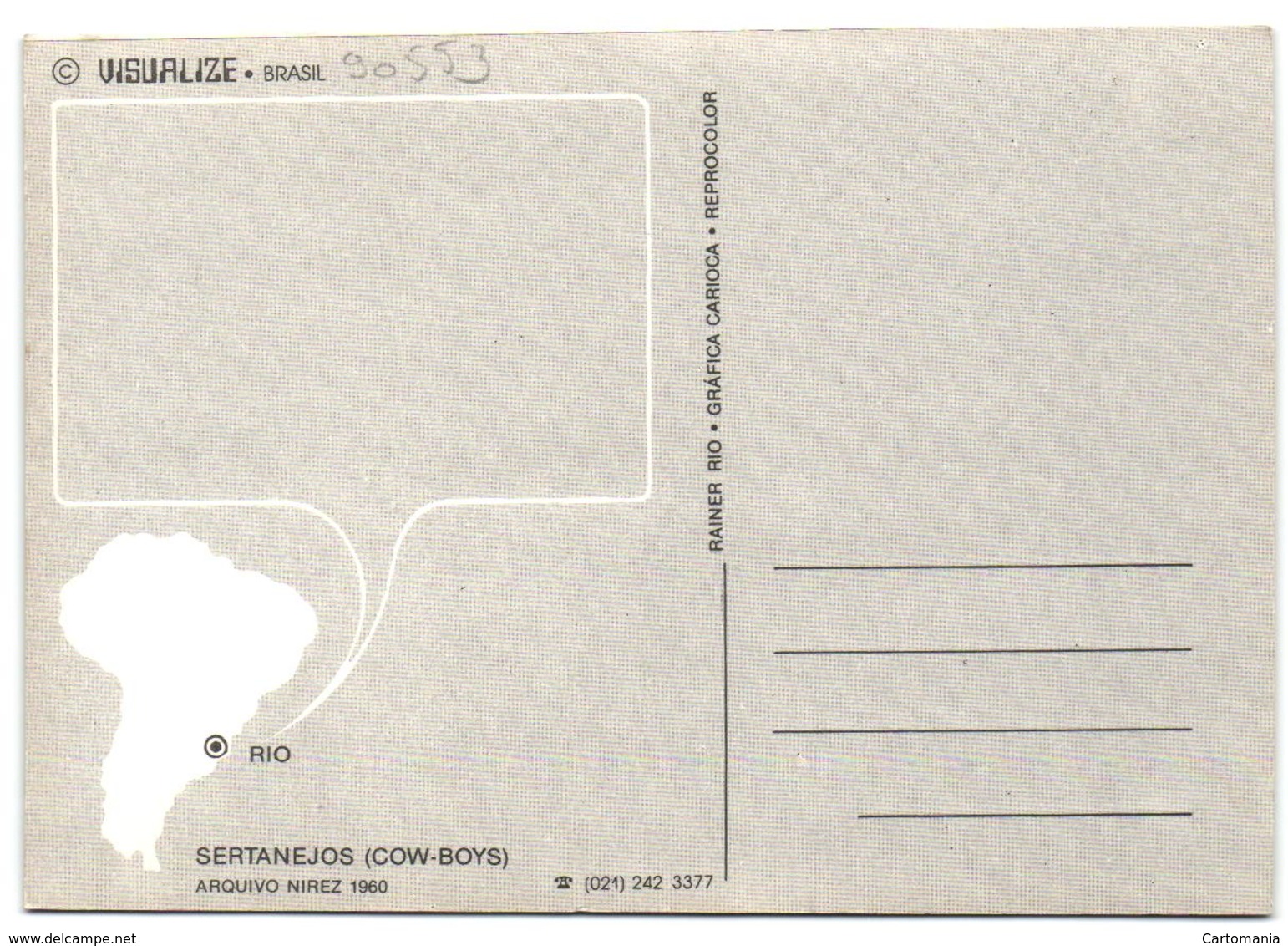 Visualiz Brasil - Sertanejos (Cow-Boys) - Rio - Autres & Non Classés