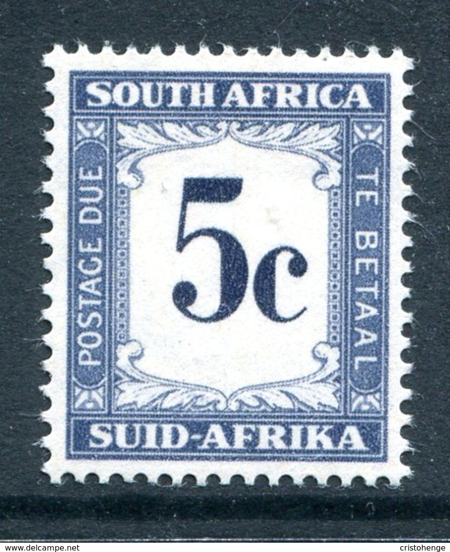 South Africa 1961 Postage Dues - New Currency - 5c Blue MNH (SG D48) - Timbres-taxe