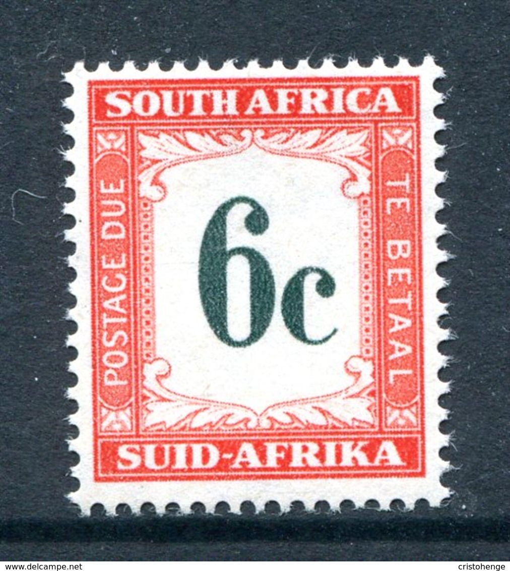 South Africa 1961 Postage Dues - New Currency - 6c Orange MNH (SG D49) - Timbres-taxe