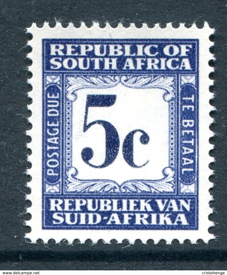 South Africa 1961-69 Postage Dues - 1st Wmk. - 5c Blue MNH (SG D55) - Postage Due