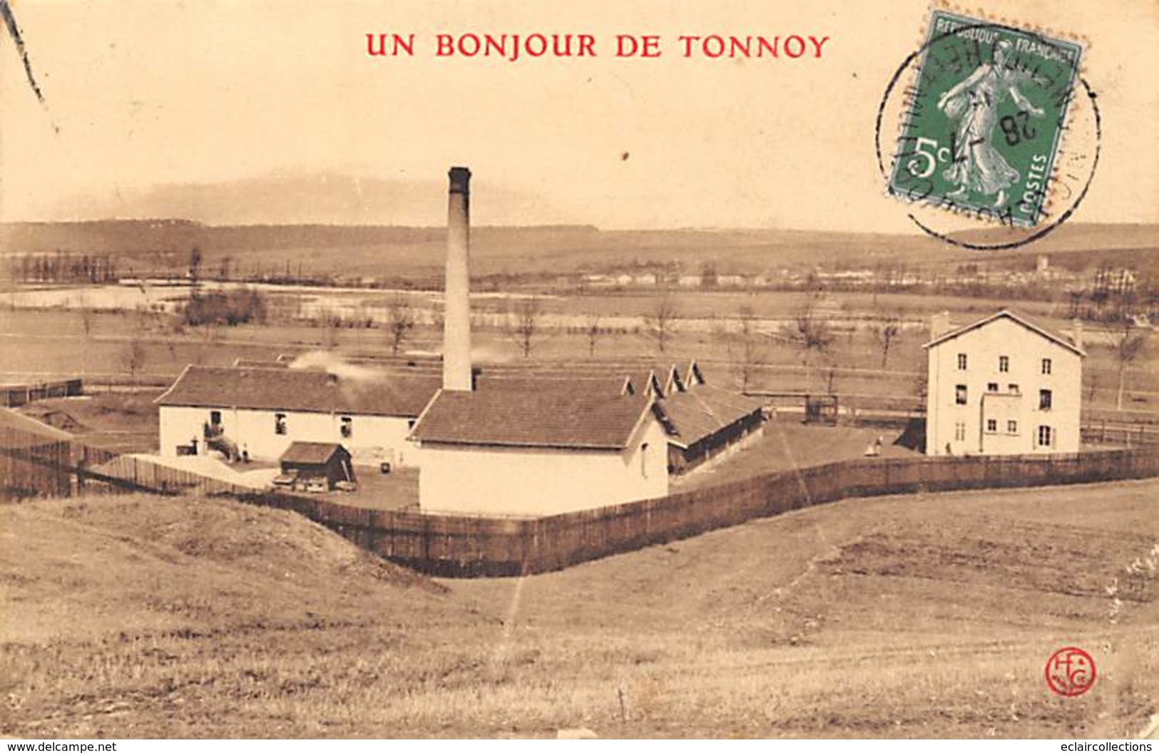 Tonnoy      54       Les Salines.  Un Bonjour De..    (voir Scan) - Autres & Non Classés