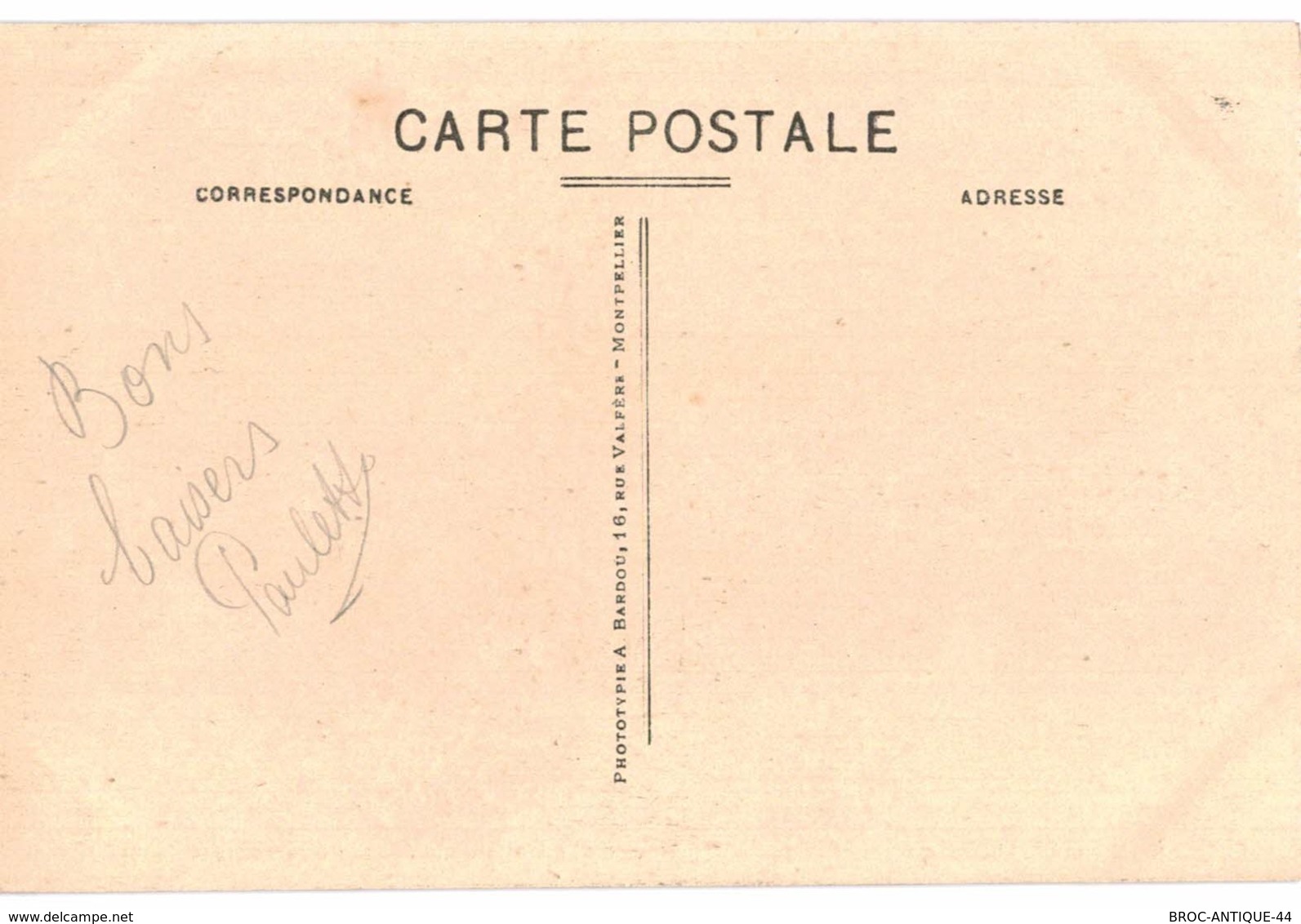 CPA N°24271 - LOT DE 19 CARTES DE MONTPELLIER