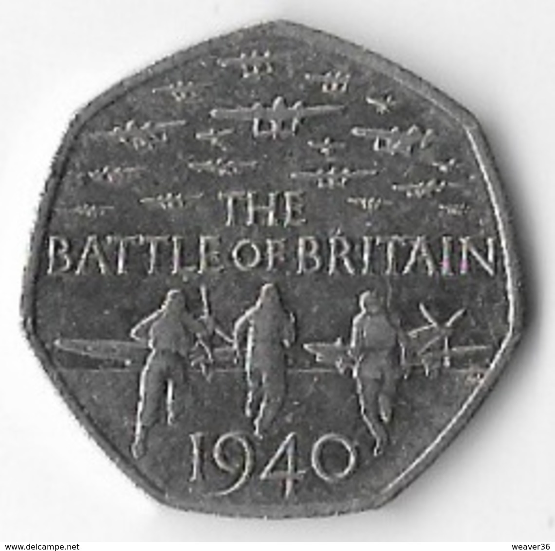 United Kingdom 2015 Battle Of Britain New Head 50p (A) [C818/2D] - 50 Pence