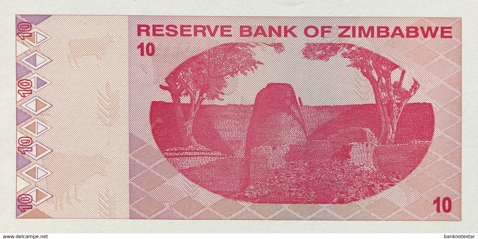 Zimbabwe 10 Dollars, P-94 (2009) - UNC - Simbabwe