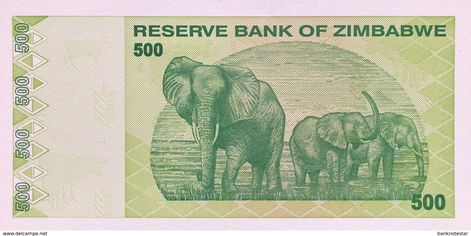 Zimbabwe 500 Dollars, P-98 (2009) - UNC - Simbabwe