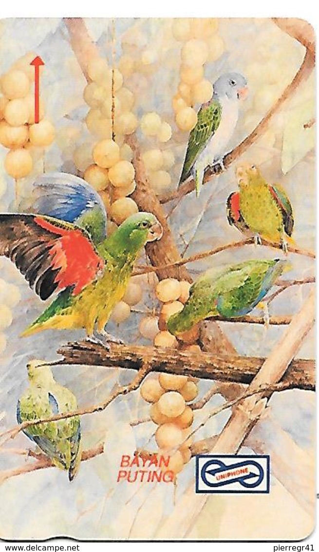 CARTE-MAGN-MALAISIE-PETITS PERROQUETS-TBE - Parrots