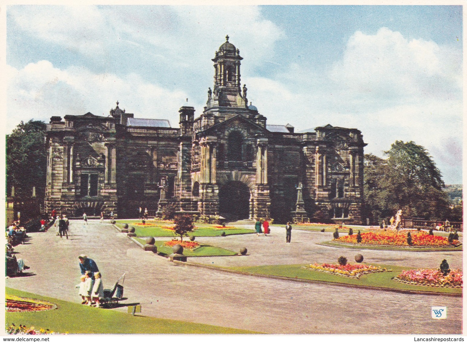 Postcard Bradford Yorkshire Cartwright Hall Manningham Park [ Walter Scott ] My Ref  B23209 - Bradford