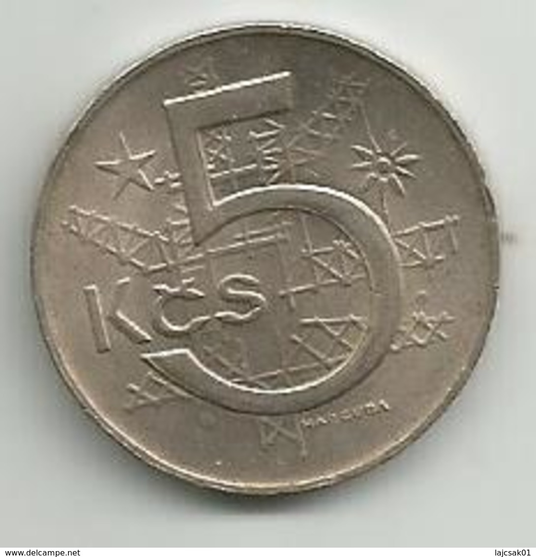 Czechoslovakia 5 Korun 1980. - Tchécoslovaquie