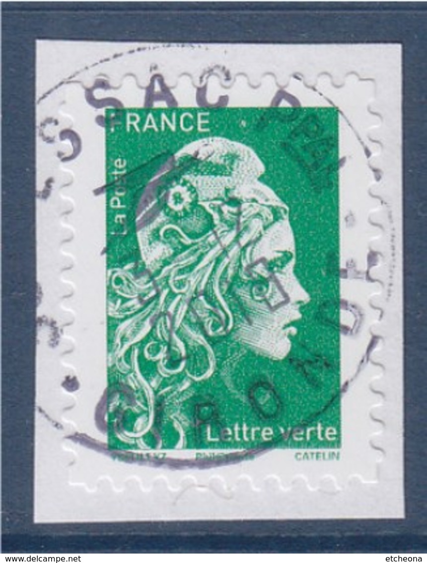 = Marianne L'Engagée 2018 De Carnet Dentelé Oblitéré Adhésif TVP LV - 2018-2023 Marianne L'Engagée