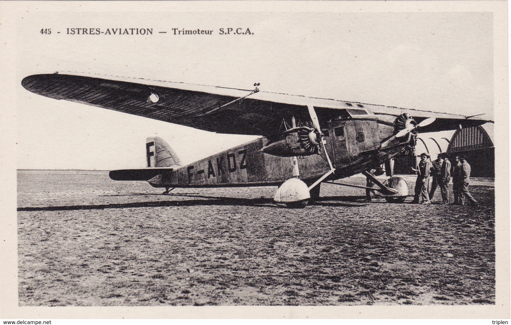 Istres-Aviation - Trimoteur S.P.C.A. - 1919-1938: Entre Guerres