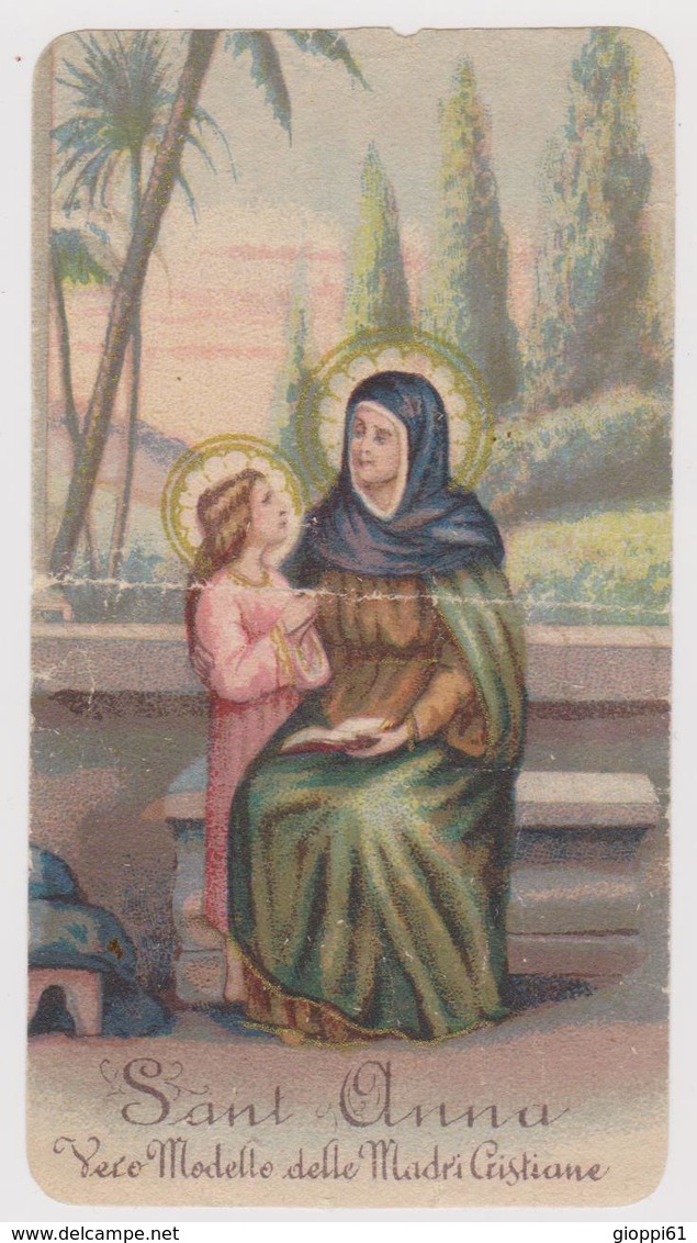 Sant'Anna (Fronte E Retro) - Santini