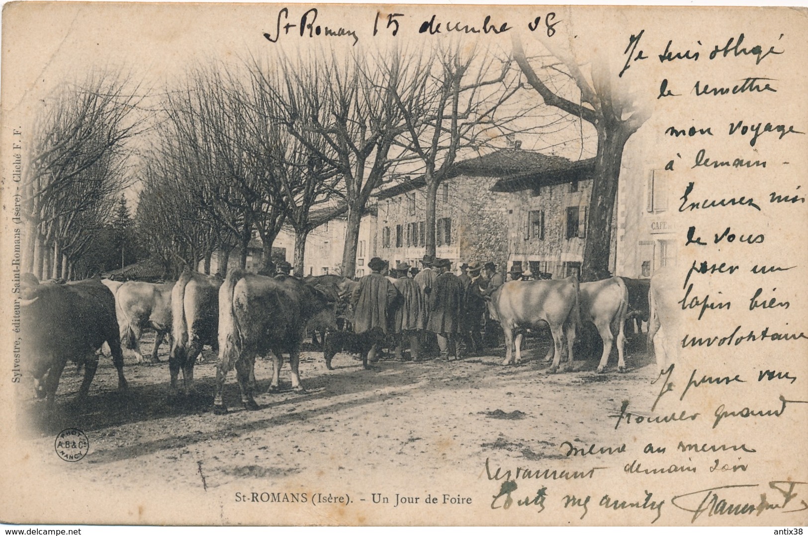 N68 - 38 - SAINT-ROMANS - Isère - Un Jour De Foire - Autres & Non Classés