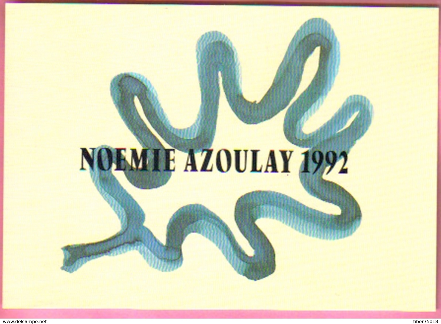 Carte Postale "Cart'Com" - Série Magasins, Boutiques De Mode - Noémie Azoulay 1992 - Mode