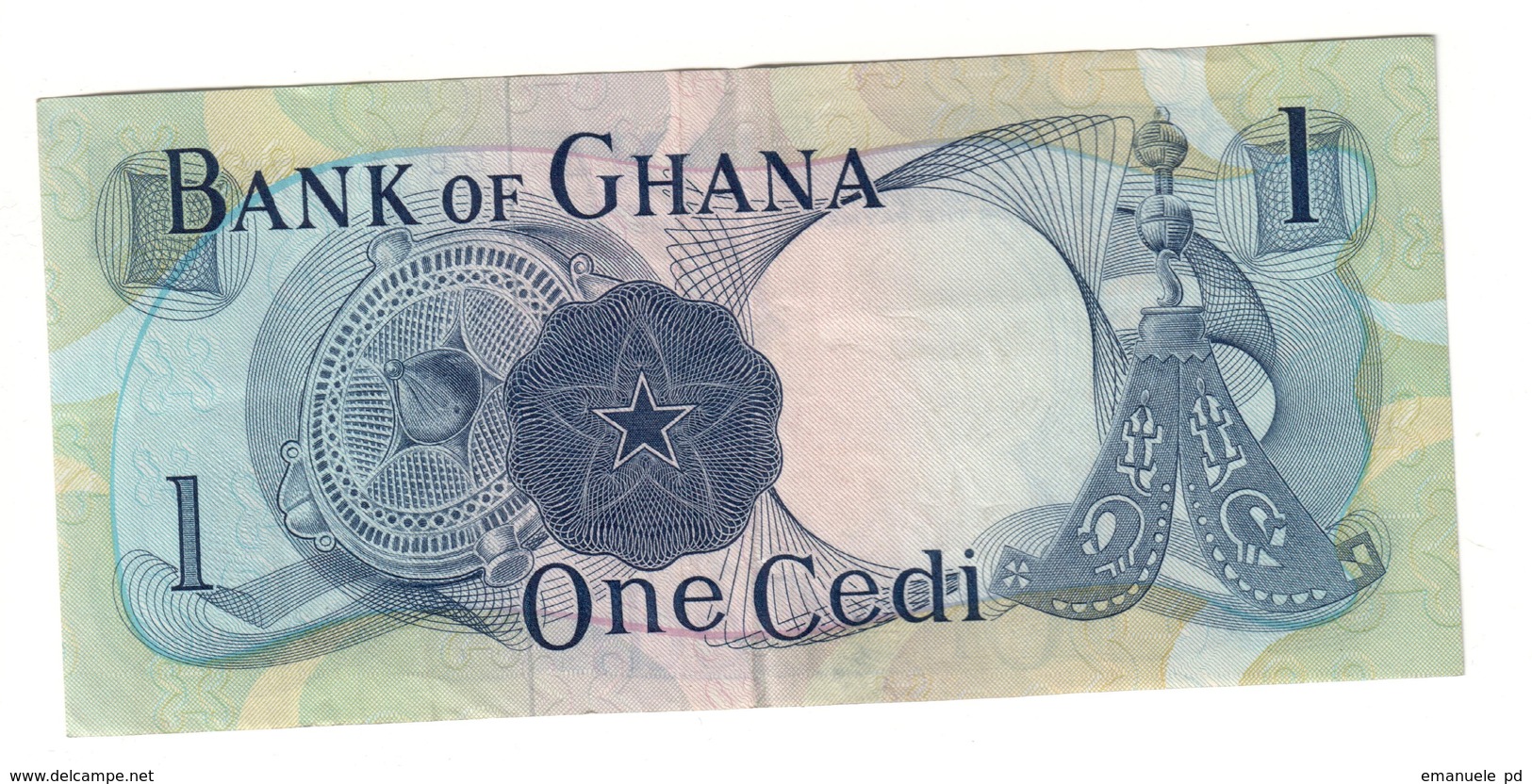 Ghana 1 Cedi 01/10/1971 - Ghana