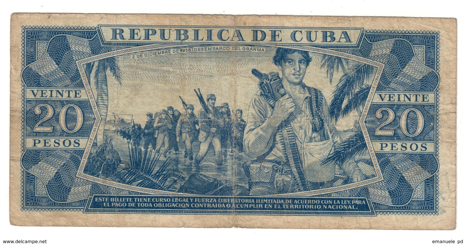 Kuba 20 Pesos 1987 - Cuba