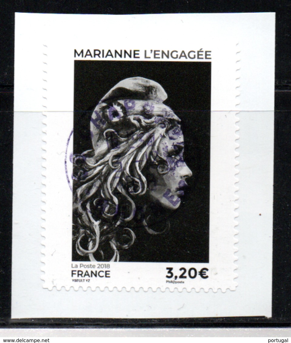 Marianne L'engagée - 2018 ( Oblitérés ) - 2018-2023 Marianne L'Engagée