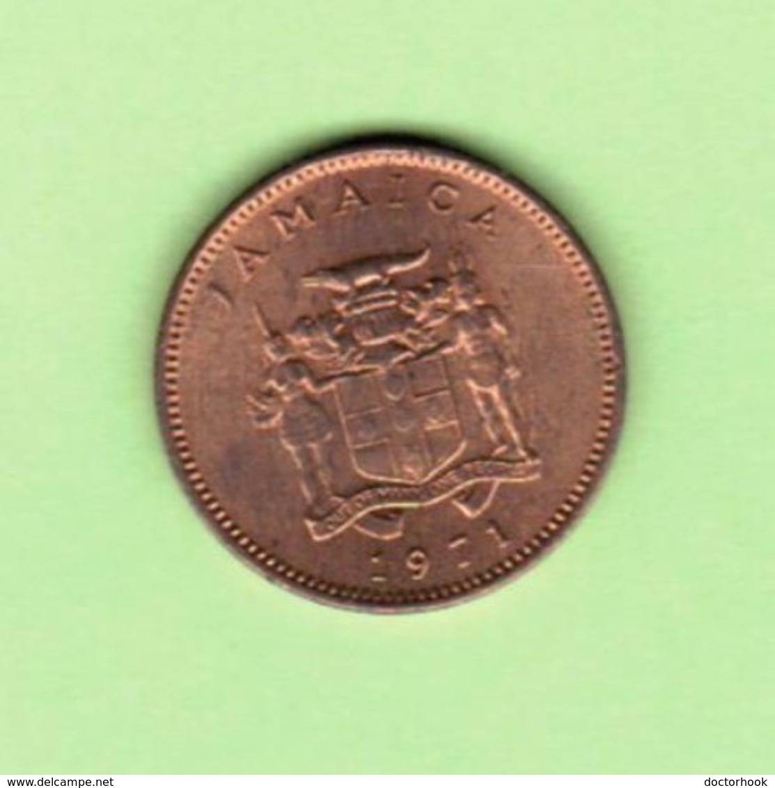 JAMAICA   1 CENT 1971  (KM # 52) #5195 - Jamaica