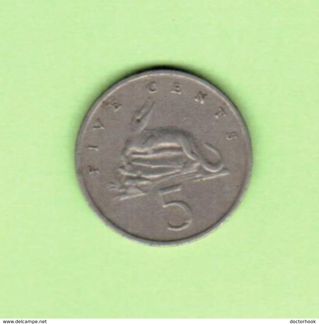 JAMAICA   5 CENTS 1969  (KM # 46) #5197 - Jamaica