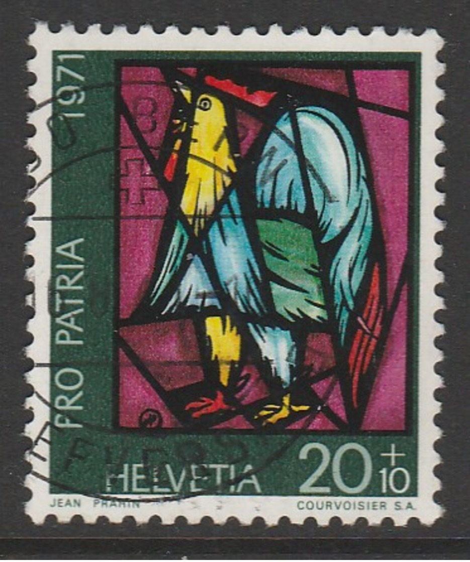 Switzerland 1971 Pro Patria - Art 20+10 C Multicoloured SW 944 O Used - Used Stamps