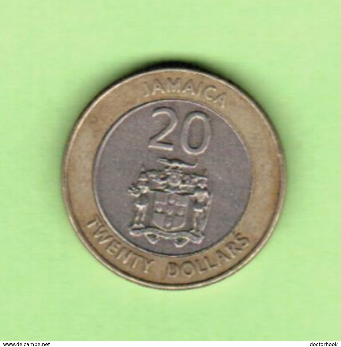 JAMAICA   $20.00 DOLLARS 2001  (KM # 182) #5205 - Jamaique