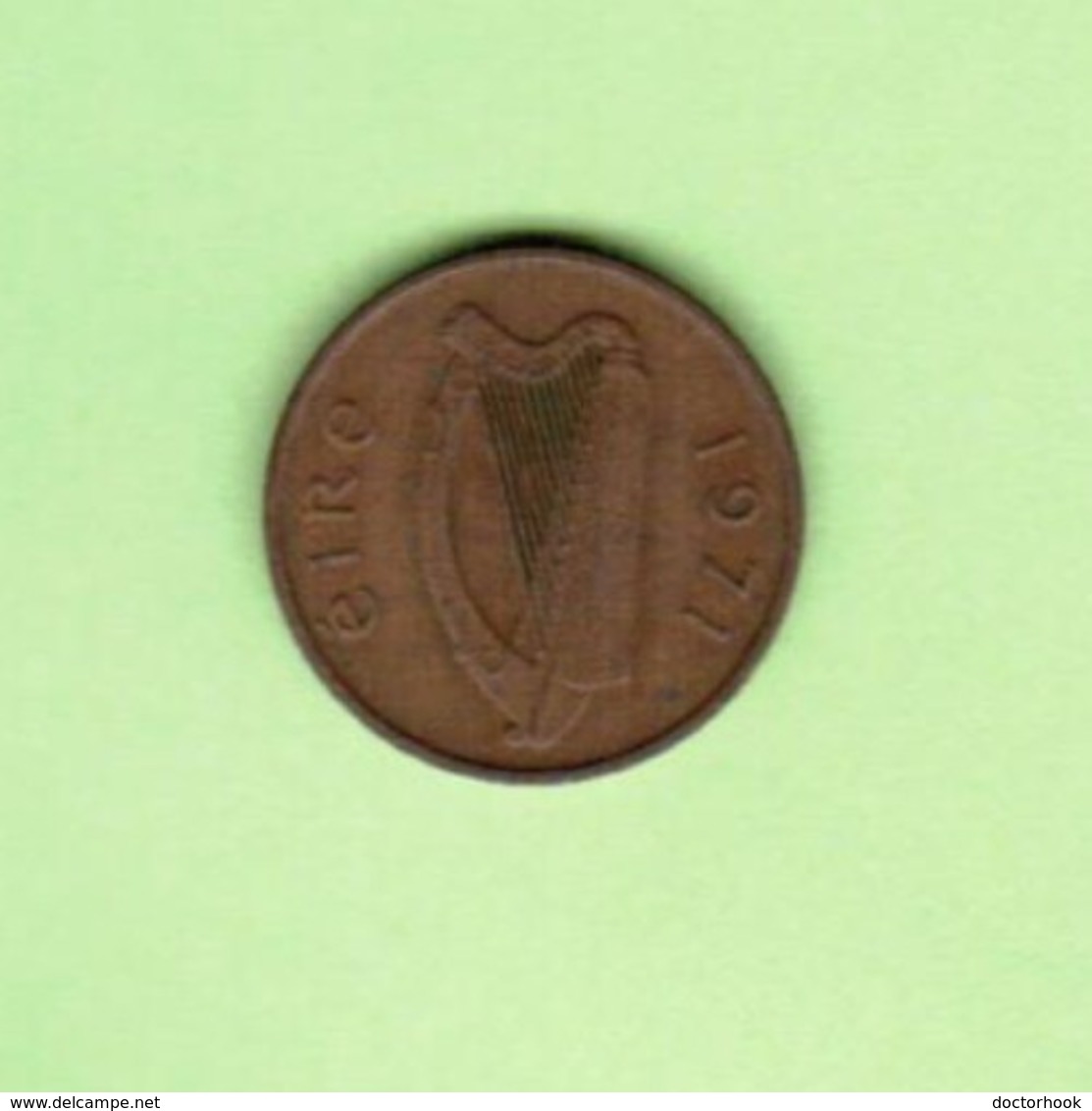 IRELAND   1/2 PENNY 1971  (KM # 19) #5206 - Ireland