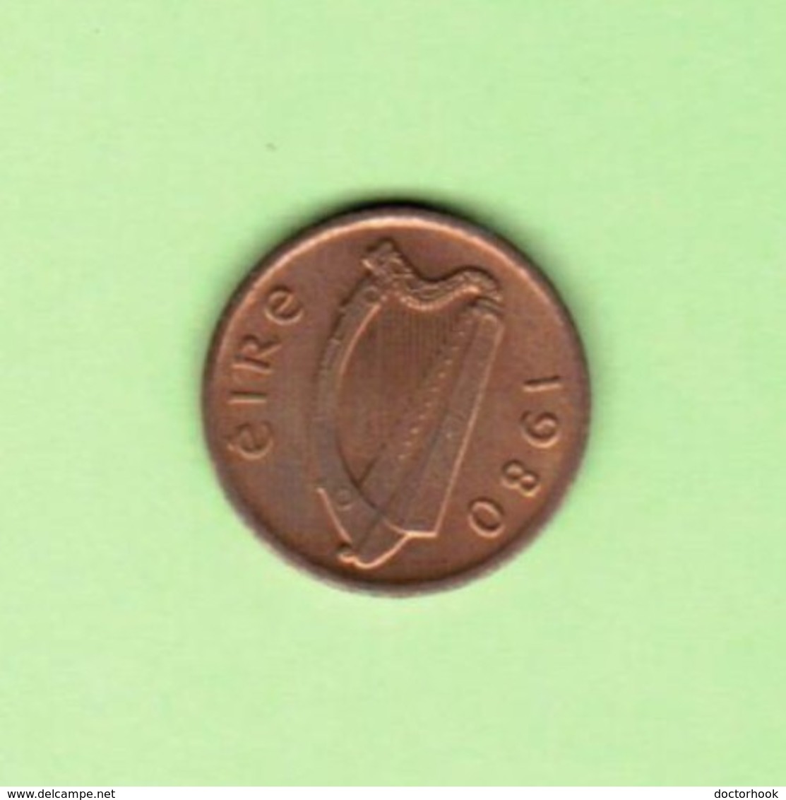 IRELAND   1/2 PENNY 1980  (KM # 19) #5207 - Irlande