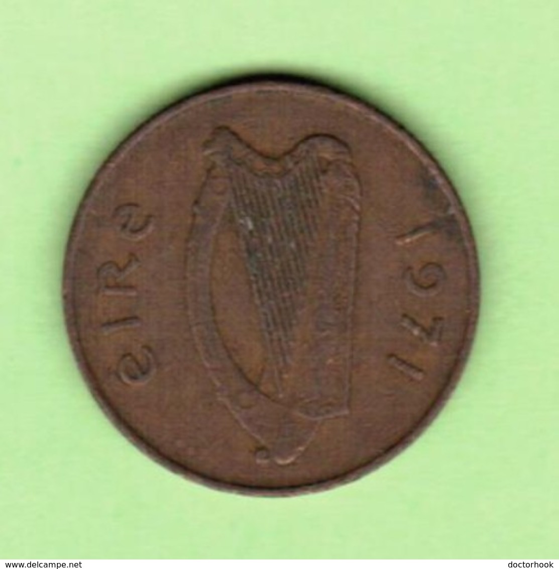 IRELAND   2 PENCE 1971  (KM # 21) #5211 - Irland