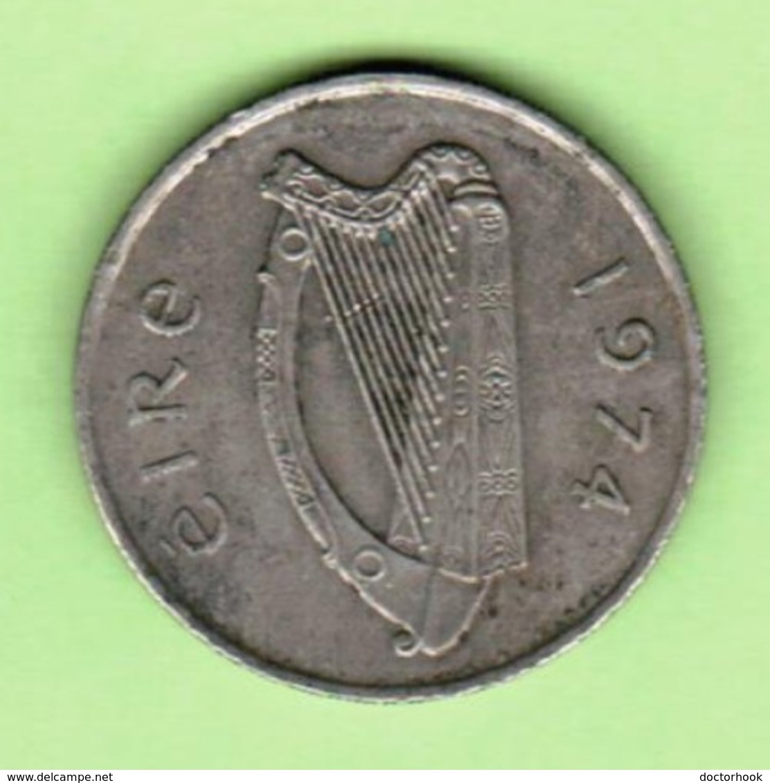 IRELAND   10 PENCE 1974  (KM # 23) #5214 - Ireland