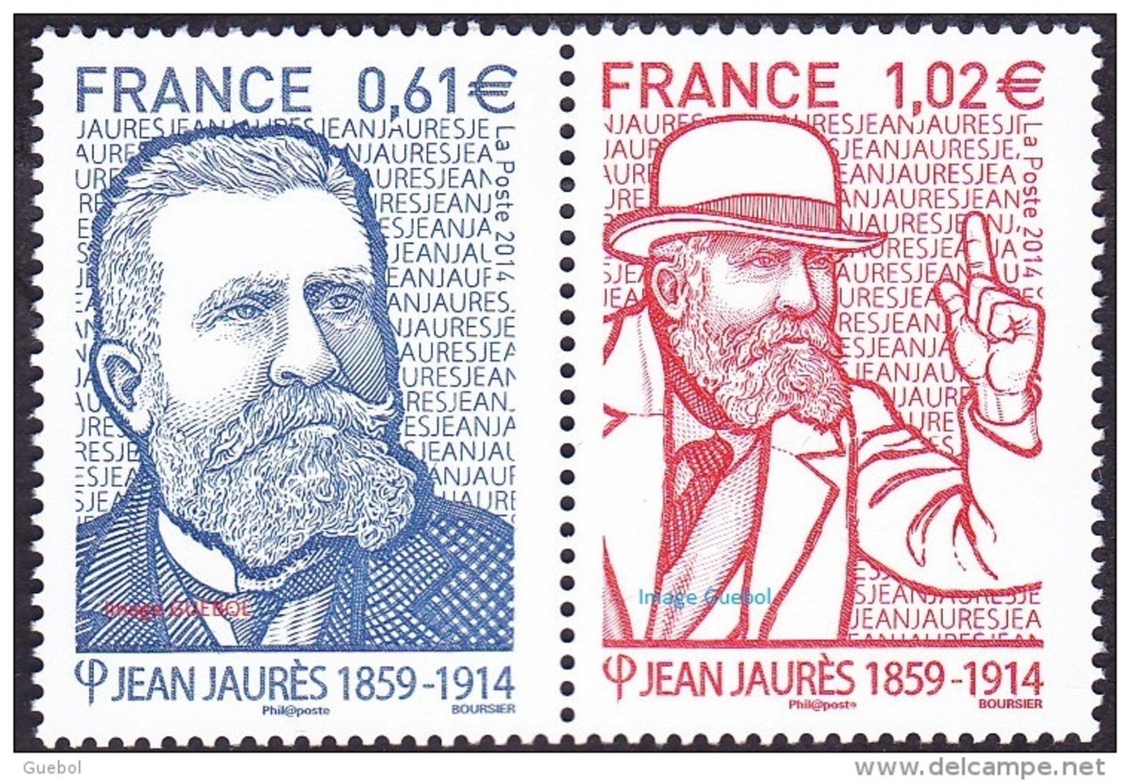 France N° 4869 P ** Homme Politique - Jean Jaurès - Neufs