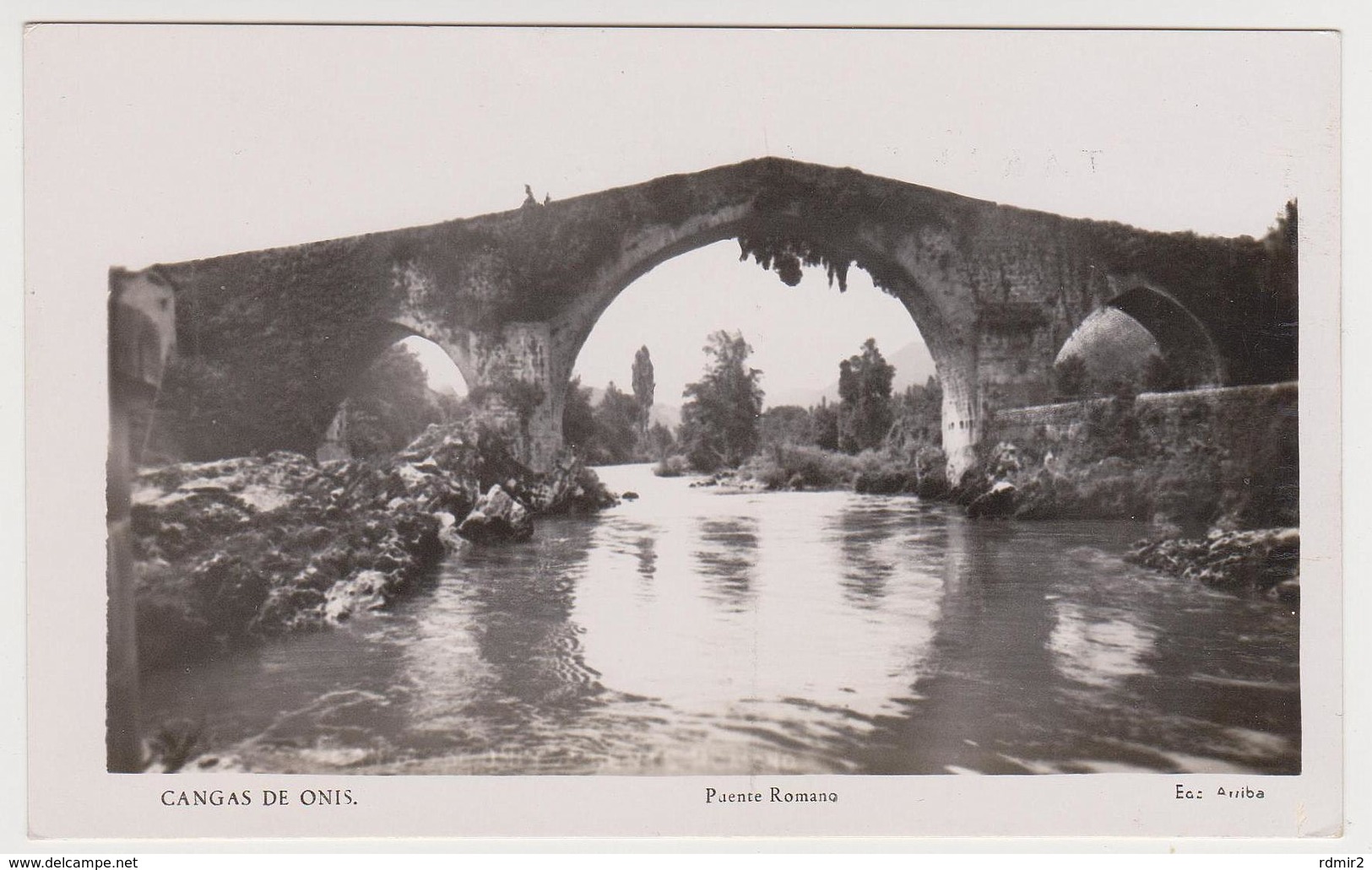 [938] CANGAS DE ONÍS, Puente Romano.- Bridges, Ponts, Puentes, Ponti..- Non écrite. Unused. No Escrita. Non Scritta. - Asturias (Oviedo)