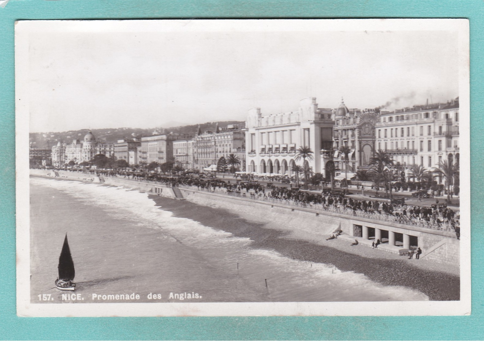 Old Post Card Of Nice, Provence-Alpes-Cote D'Azur, France,R85. - Panoramic Views