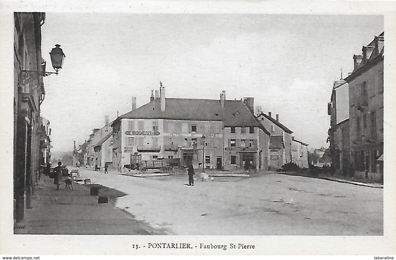 25)  PONTARLIER  -  Faubourg St. Pierre - Pontarlier